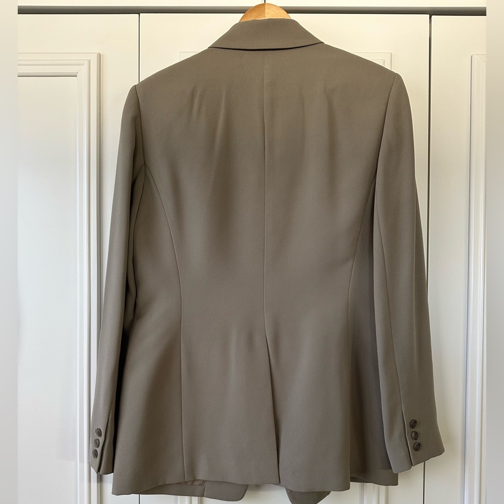 Anne Klein Tan Taupe Blazer, Size 10 - Picture 6 of 8